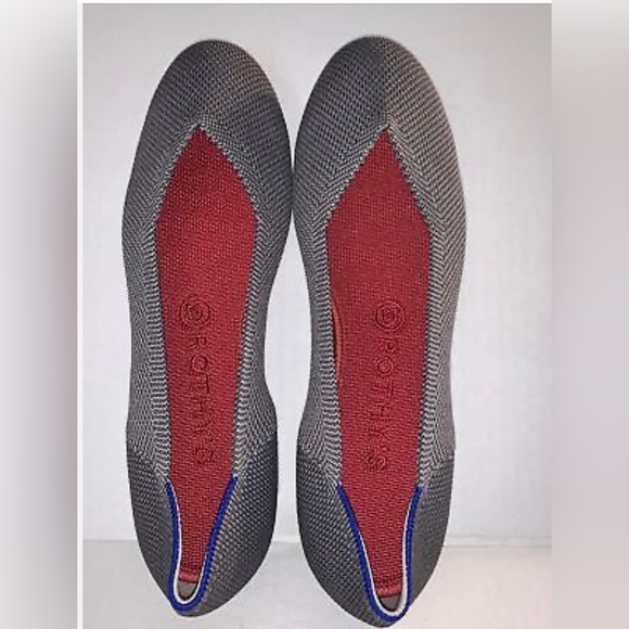Rothy’s The Flat in Charcoal - EUC — Women’s Size 9 - Picture 2 of 3